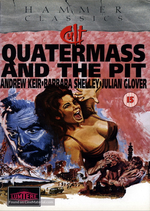 Quatermass and the Pit - British DVD movie cover