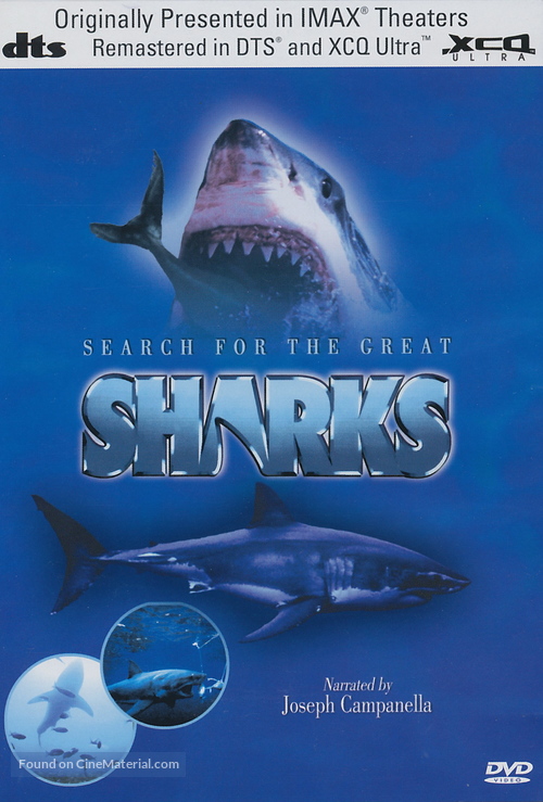 Search for the Great Sharks - DVD movie cover
