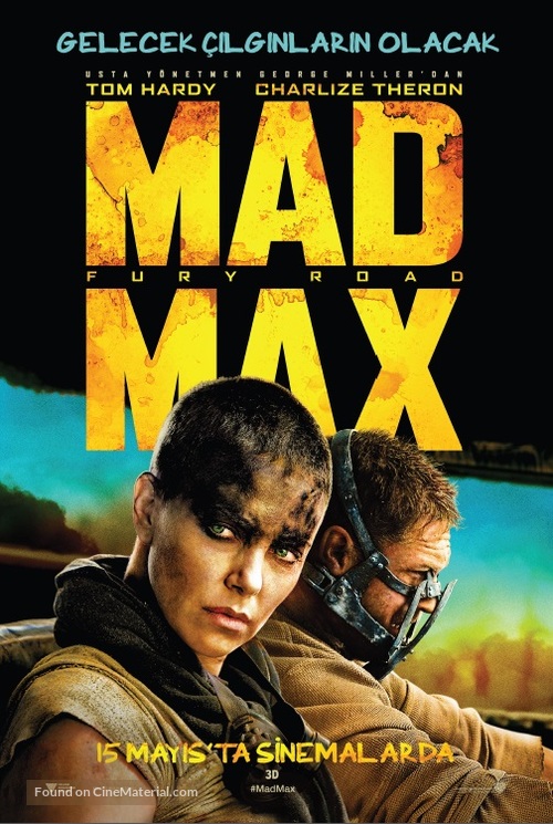 Mad Max: Fury Road - Turkish Movie Poster