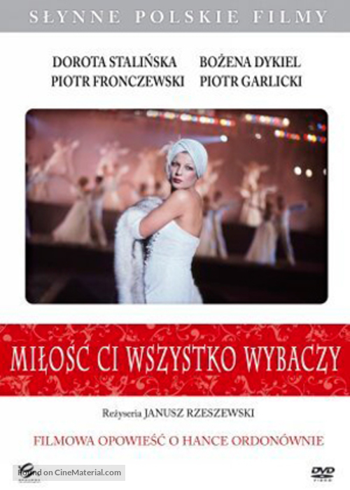 Milosc ci wszystko wybaczy - Polish DVD movie cover