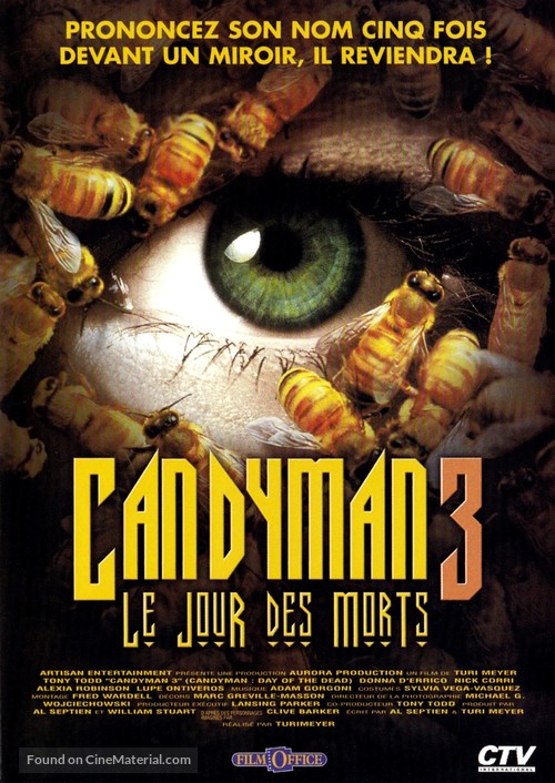 Candyman: Day of the Dead - French DVD movie cover