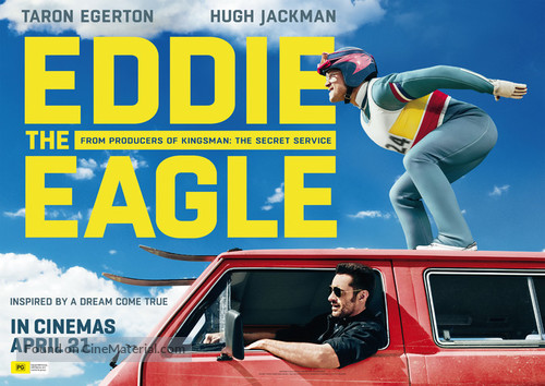 Eddie the Eagle - Australian Movie Poster
