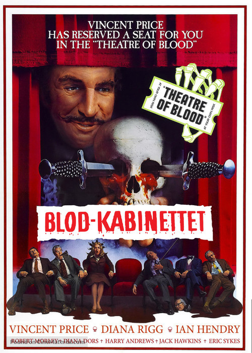 Theater of Blood - Danish Movie Cover