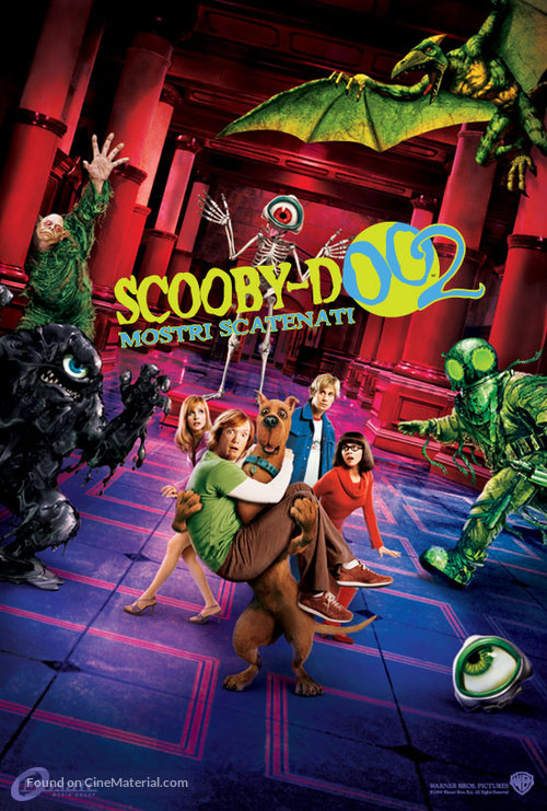 Scooby Doo 2: Monsters Unleashed (2004) Italian movie poster