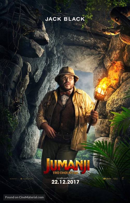 Jumanji: Welcome to the Jungle - Vietnamese Movie Poster