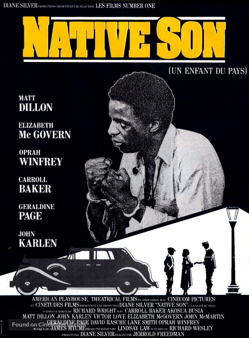 Native Son - French Movie Poster