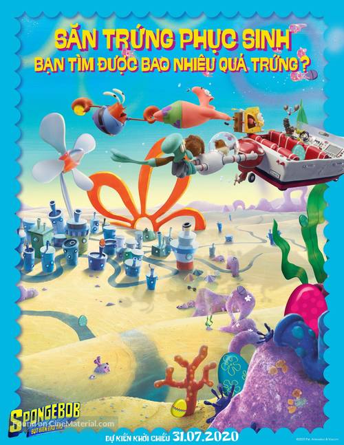 The SpongeBob Movie: Sponge on the Run - Vietnamese Movie Poster