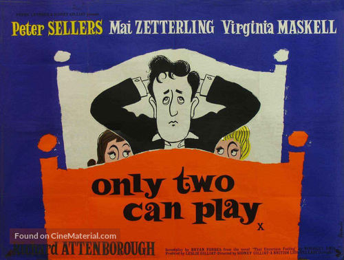 Only Two Can Play - British Movie Poster