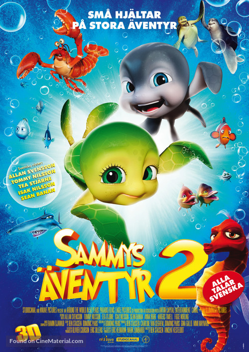 Sammy&#039;s avonturen 2 - Swedish Movie Poster