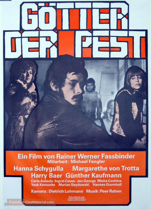 G&ouml;tter der Pest - German Movie Poster