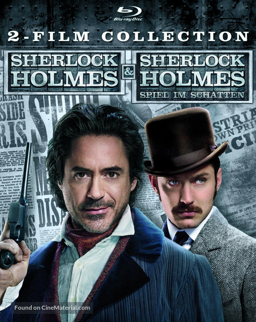 Sherlock Holmes - German Blu-Ray movie cover