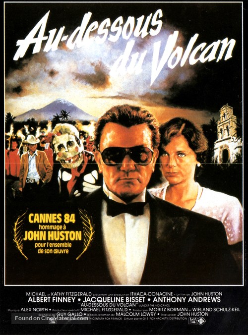 Under the Volcano - French Movie Poster