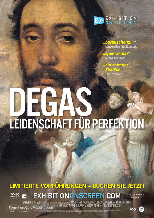 Degas: Passion for Perfection - German Movie Poster