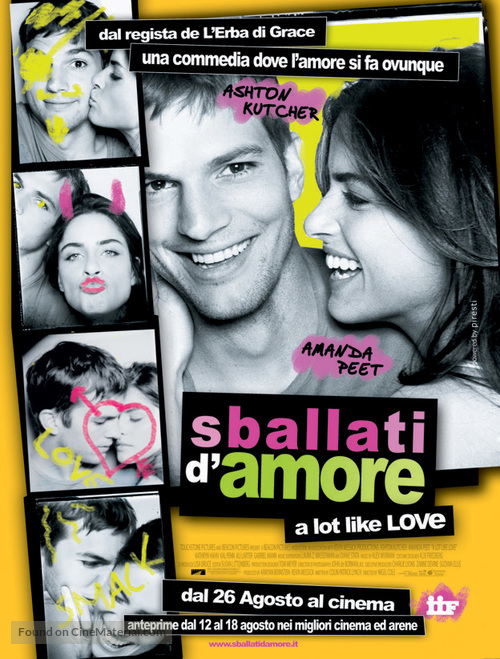 A Lot Like Love - Italian Movie Poster