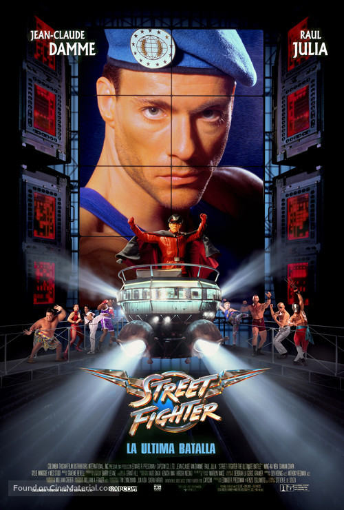 Street Fighter - Spanish Movie Poster