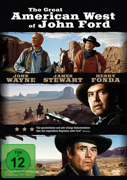 The American West of John Ford - German DVD movie cover