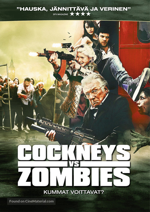 Cockneys vs Zombies - Finnish DVD movie cover