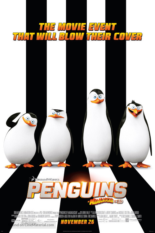 Penguins of Madagascar - Movie Poster