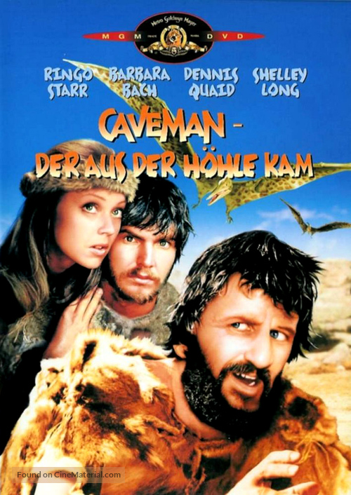 Caveman - German DVD movie cover