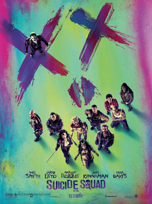 Suicide Squad - French Movie Poster