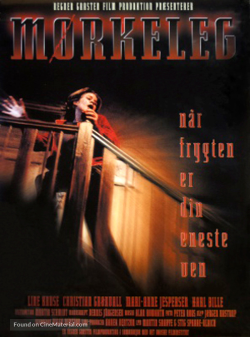 M&oslash;rkeleg - Danish Movie Poster