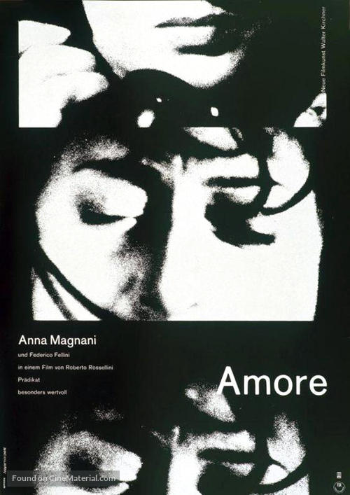 Amore, L&#039; - German Movie Poster
