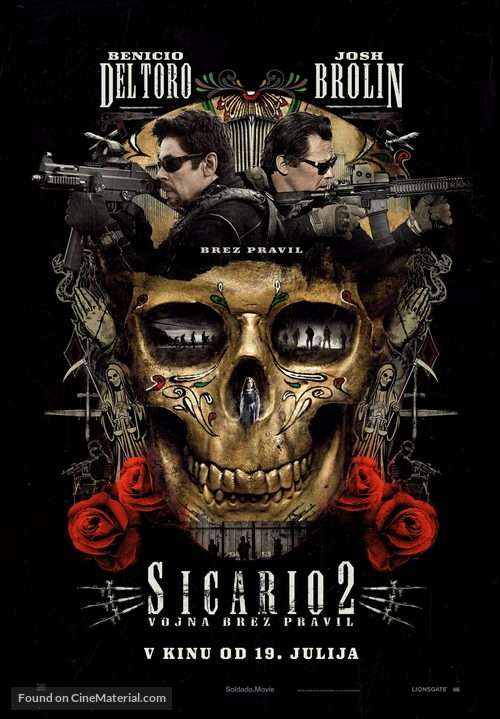 Sicario: Day of the Soldado - Slovenian Movie Poster