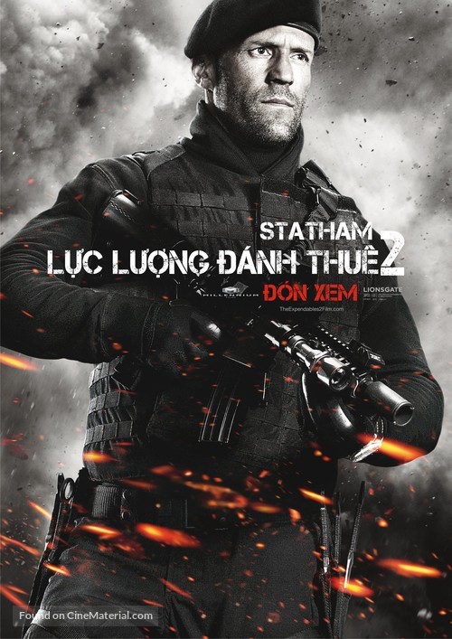 The Expendables 2 - Vietnamese Movie Poster