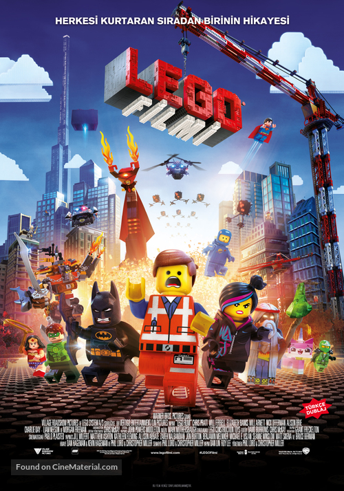 The Lego Movie - Turkish Movie Poster