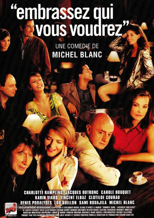 Embrassez qui vous voudrez - French Movie Poster