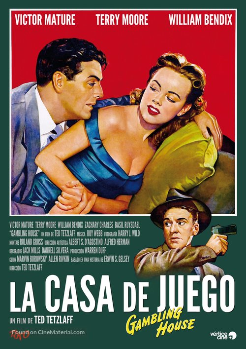 Gambling House - Spanish DVD movie cover