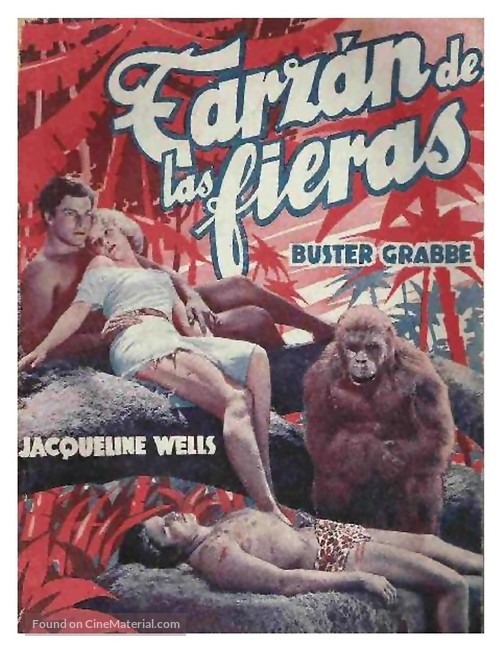 Tarzan the Fearless - Spanish Movie Poster