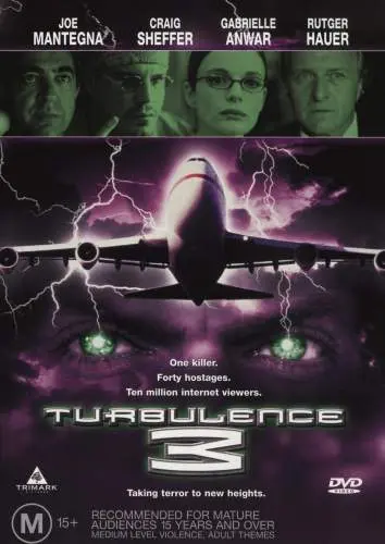 Turbulence 3: Heavy Metal - Australian DVD movie cover