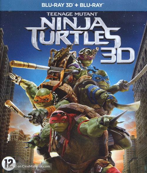 Teenage Mutant Ninja Turtles - Dutch Blu-Ray movie cover