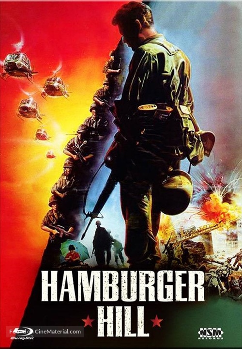 Hamburger Hill - Austrian Blu-Ray movie cover