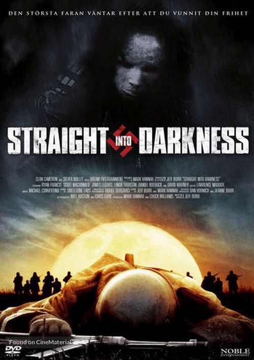 Straight Into Darkness - Swedish DVD movie cover