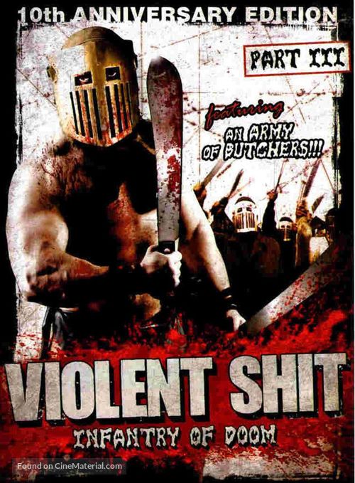 Violent Shit 3 - Infantry of Doom - German Movie Cover