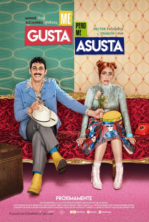 Me gusta, pero me asusta - Mexican Movie Poster