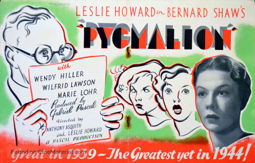 Pygmalion - British Movie Poster