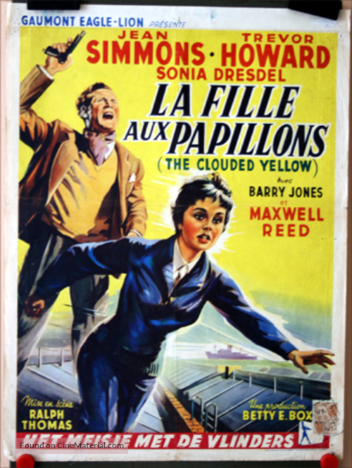 The Clouded Yellow - Belgian Movie Poster