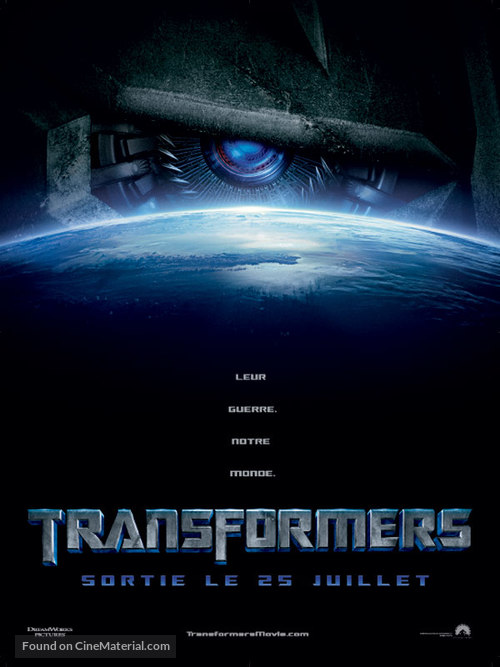 Transformers - French Movie Poster