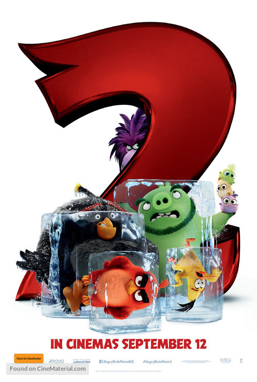 The Angry Birds Movie 2 - Australian Movie Poster
