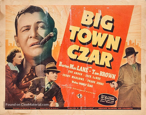 Big Town Czar - Movie Poster