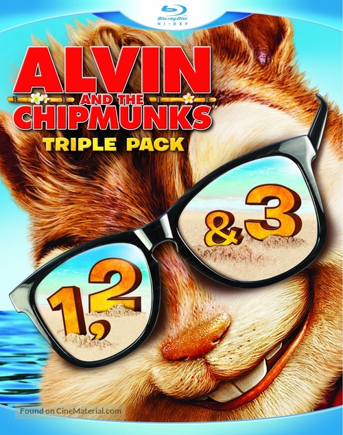 Alvin and the Chipmunks - Blu-Ray movie cover
