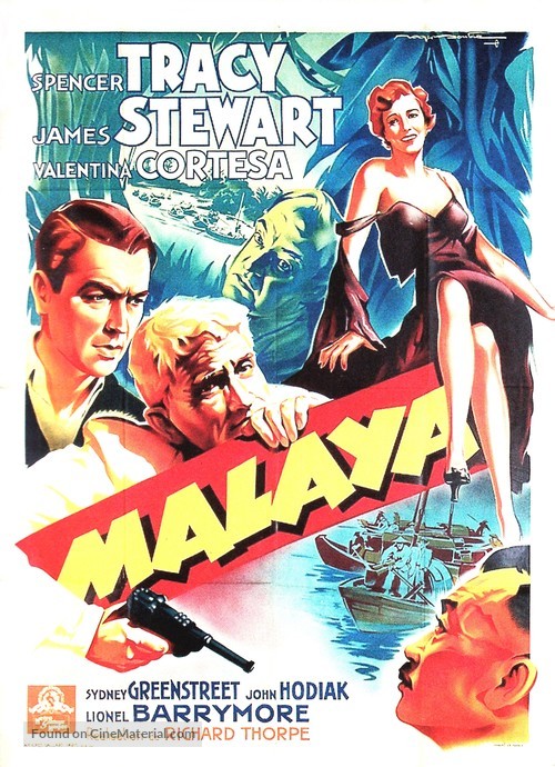 Malaya - French Movie Poster