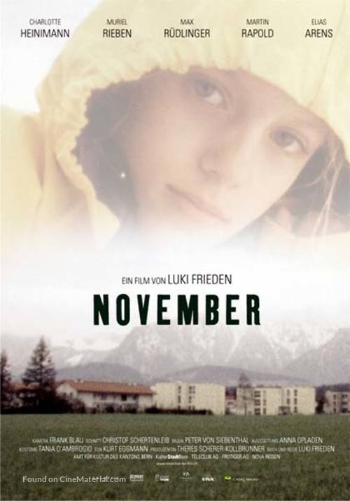 November - Swiss Movie Poster