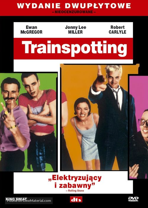 Trainspotting - Polish DVD movie cover