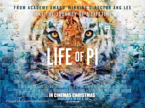 Life of Pi - British Movie Poster