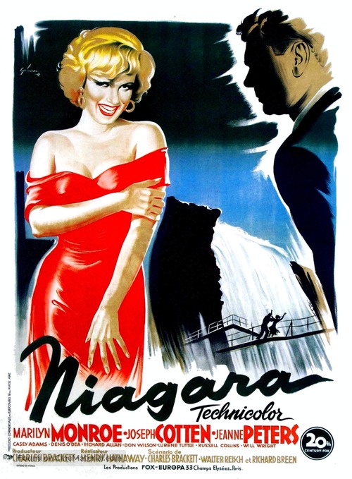 Niagara - French Movie Poster