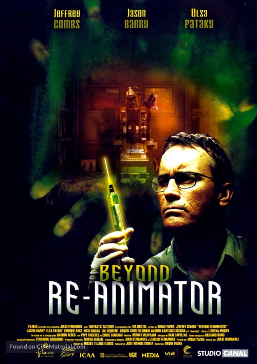 Beyond Re-Animator - French DVD movie cover